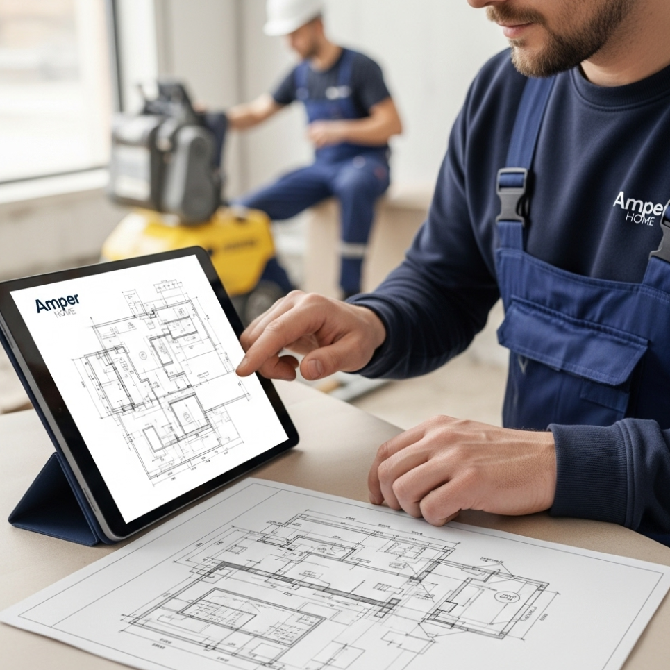 Zespół Amper Home - profesjonalni elektrycy z Ełku